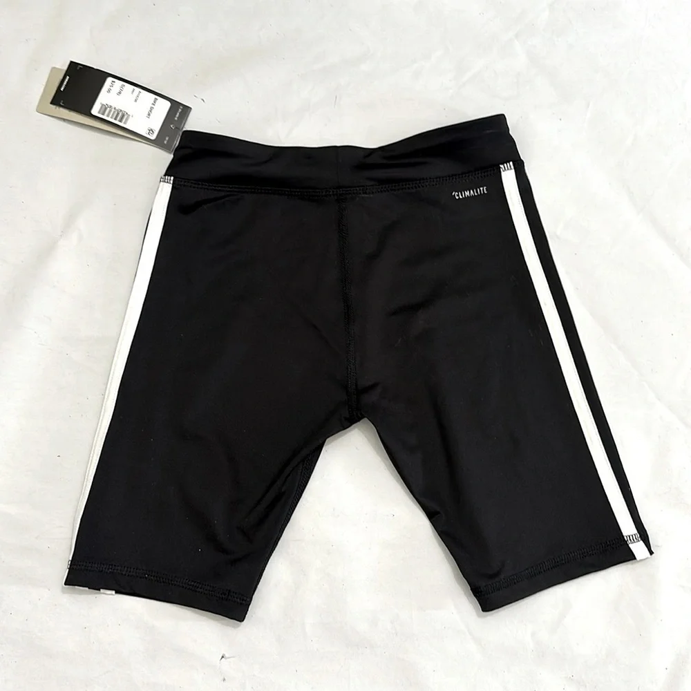Adidas Black and White Athletic Shorts